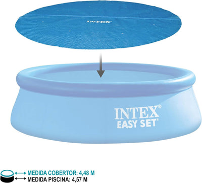 Intex Solar Cover Pool - Solarabdeckplane - Ø 457 cm - Für Easy Set und Frame Pool 457 cm