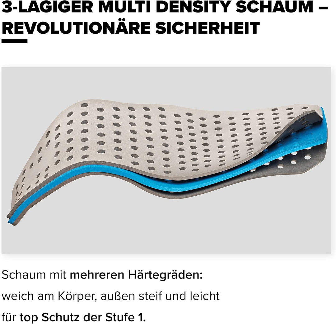 ATOMIC Live Shield Vest M - Hochwertige Protektorenweste - Herren-Rückenprotektor - Multi Density Sc