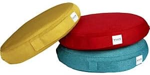 VLUV Balancekissen-Set, ergonomische, aktive Sitzgelegenheit, in vielen Farben und verschiedenen Sto