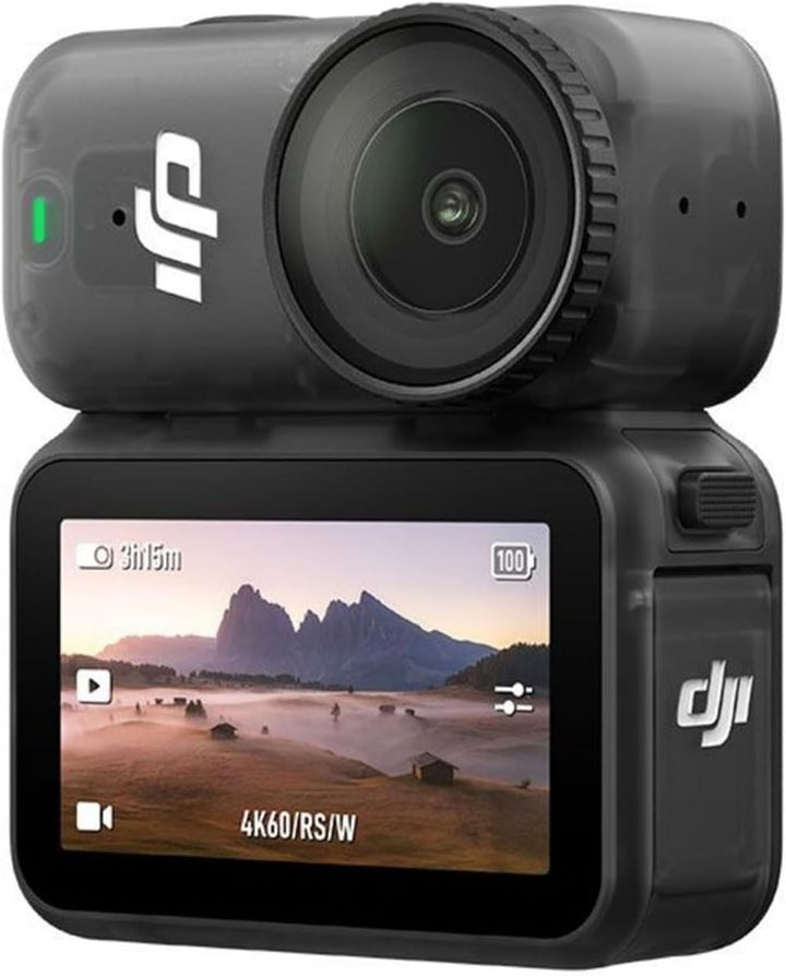 DJI Osmo Nano Standard Combo - 4K/60fps kleine Mini-Cam mit 1/1,3″ Sensor, 143° Weitwinkel-Video, 20