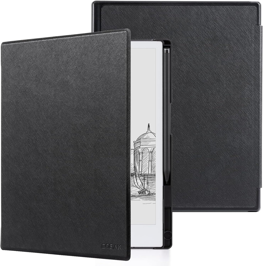CoBak Hülle für Remarkable 2 – Leichte und Harte Buchrückenhülle mit Schützendem Buch-Folio-Cover mi