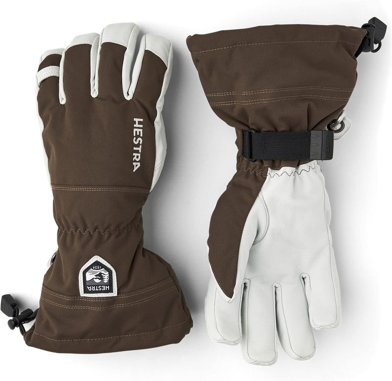HESTRA Army Leather Heli Ski Espresso 6, Espresso 6