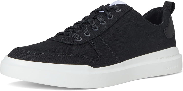 Cole Haan Herren Gp RLY Canvs Crt SNK:Black Canvas/Optic Sneaker 40.5 EU Schwarz, 40.5 EU Schwarz