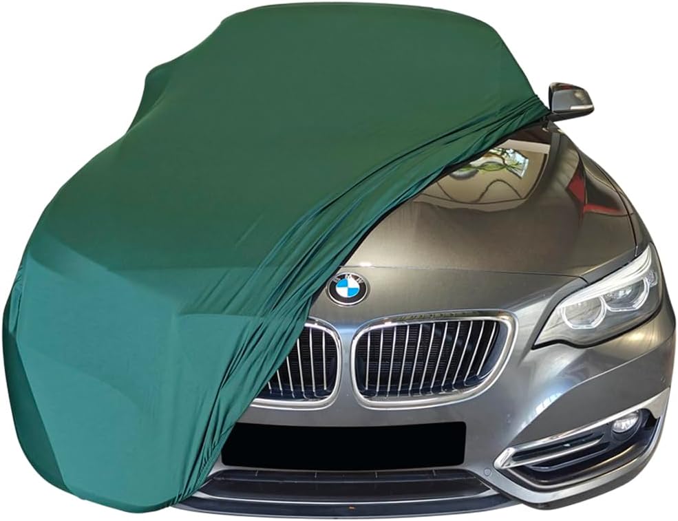 Indoor Autoabdeckung kompatibel mit BMW 2-Series F23 Cabrio SUPER Soft Stretch