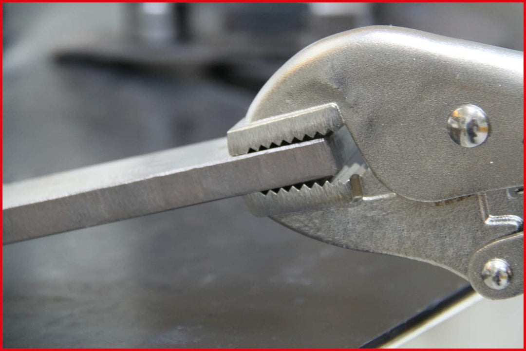 KS Tools 115.1502 Gripzange, gerade Backen, 45,5mm, L=225mm
