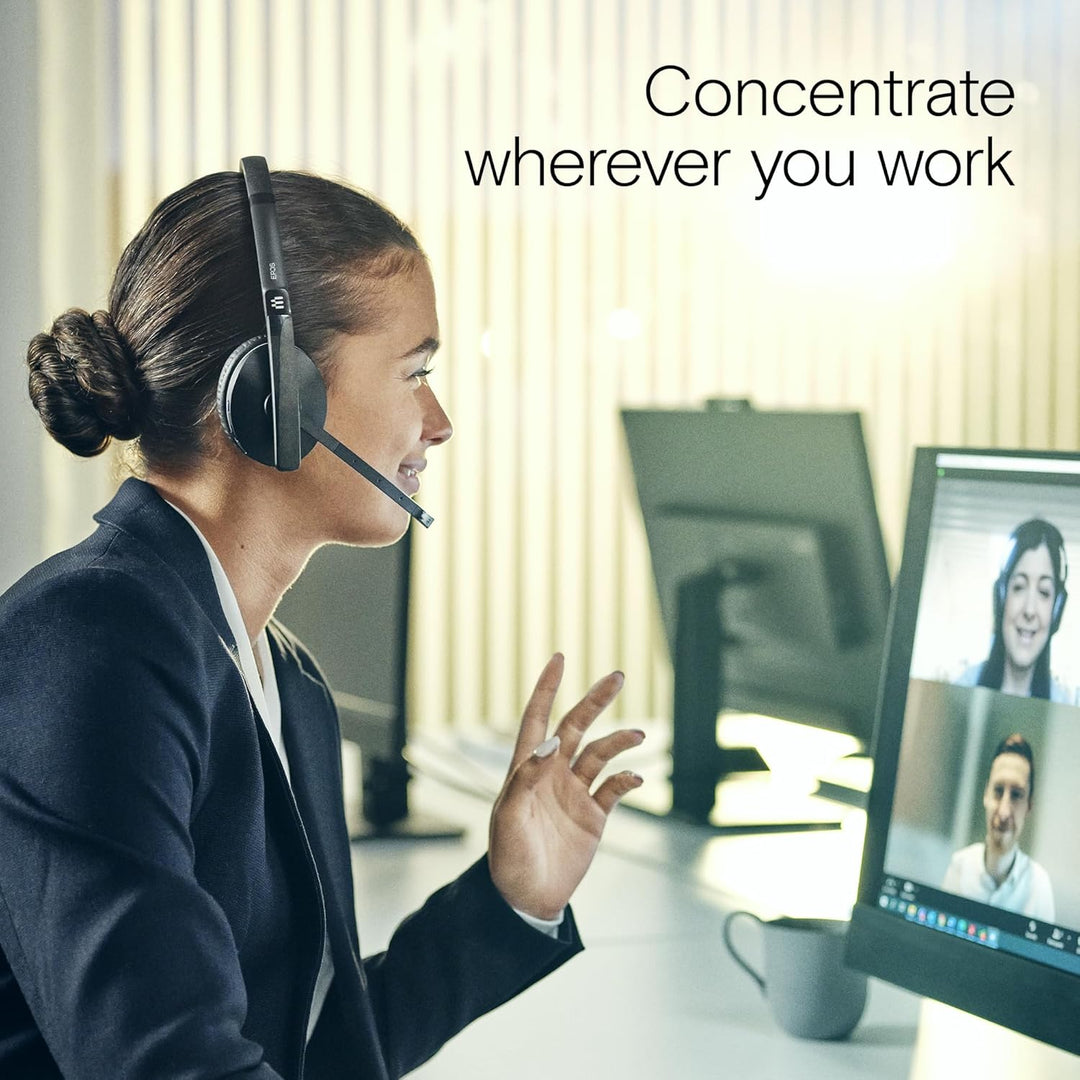 EPOS Adapt 165T USB II Headset: Überlegene Klangqualität, Microsoft Teams Zertifiziert, Multi-Geräte