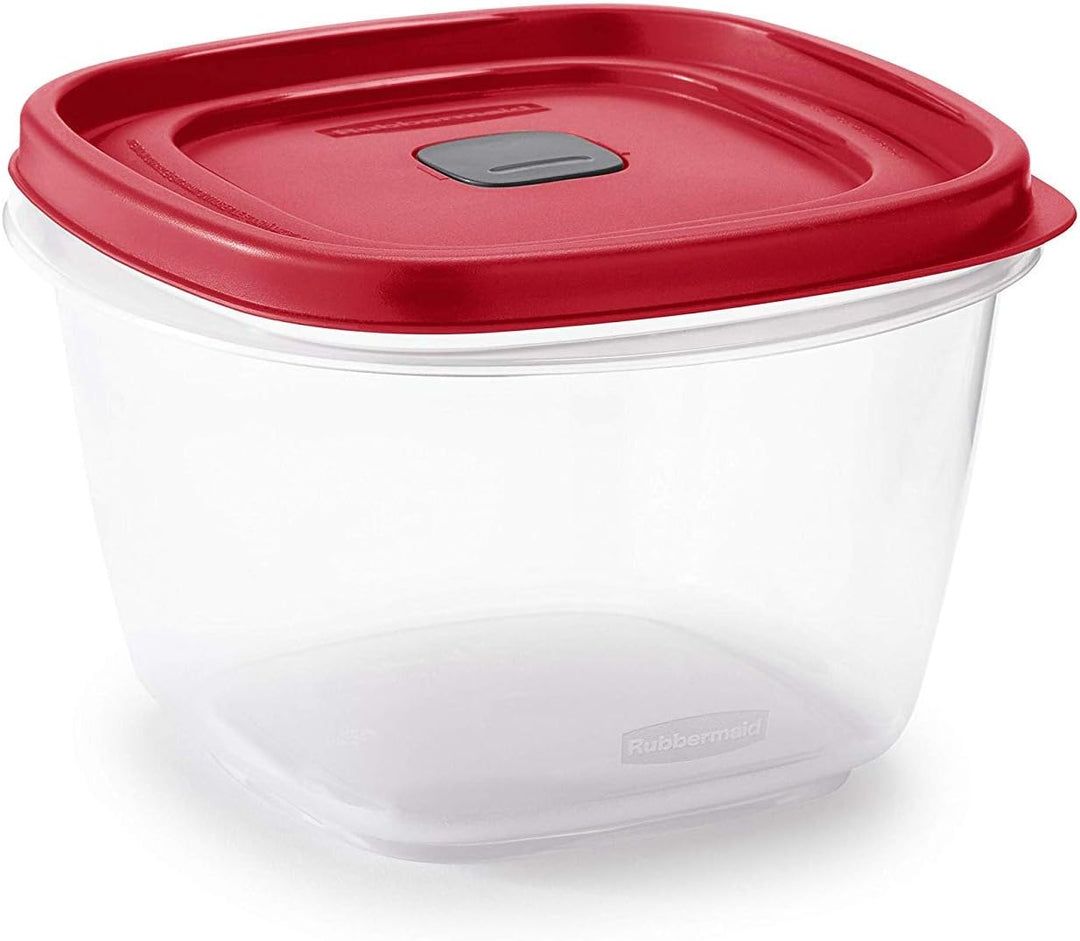 Rubbermaid 2030330 Easy Find Vented Lid Food Storage Containers, 7-Cup (3), 3