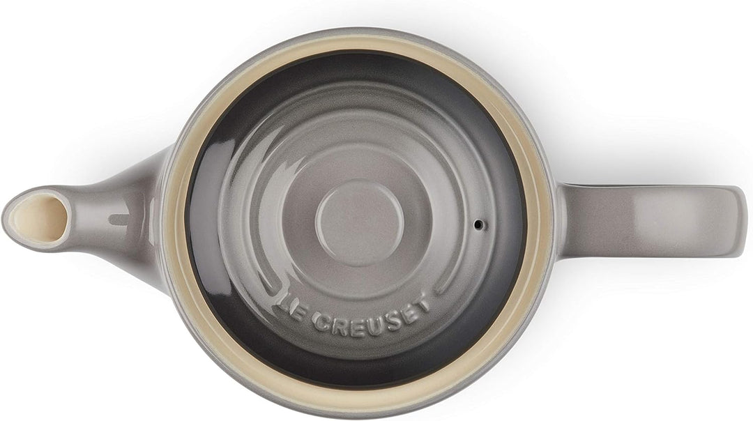 Le Creuset Hohe Kanne aus Steinzeug 1,3 Liter, Steinzeug, Flint, 80703134440003, Flint