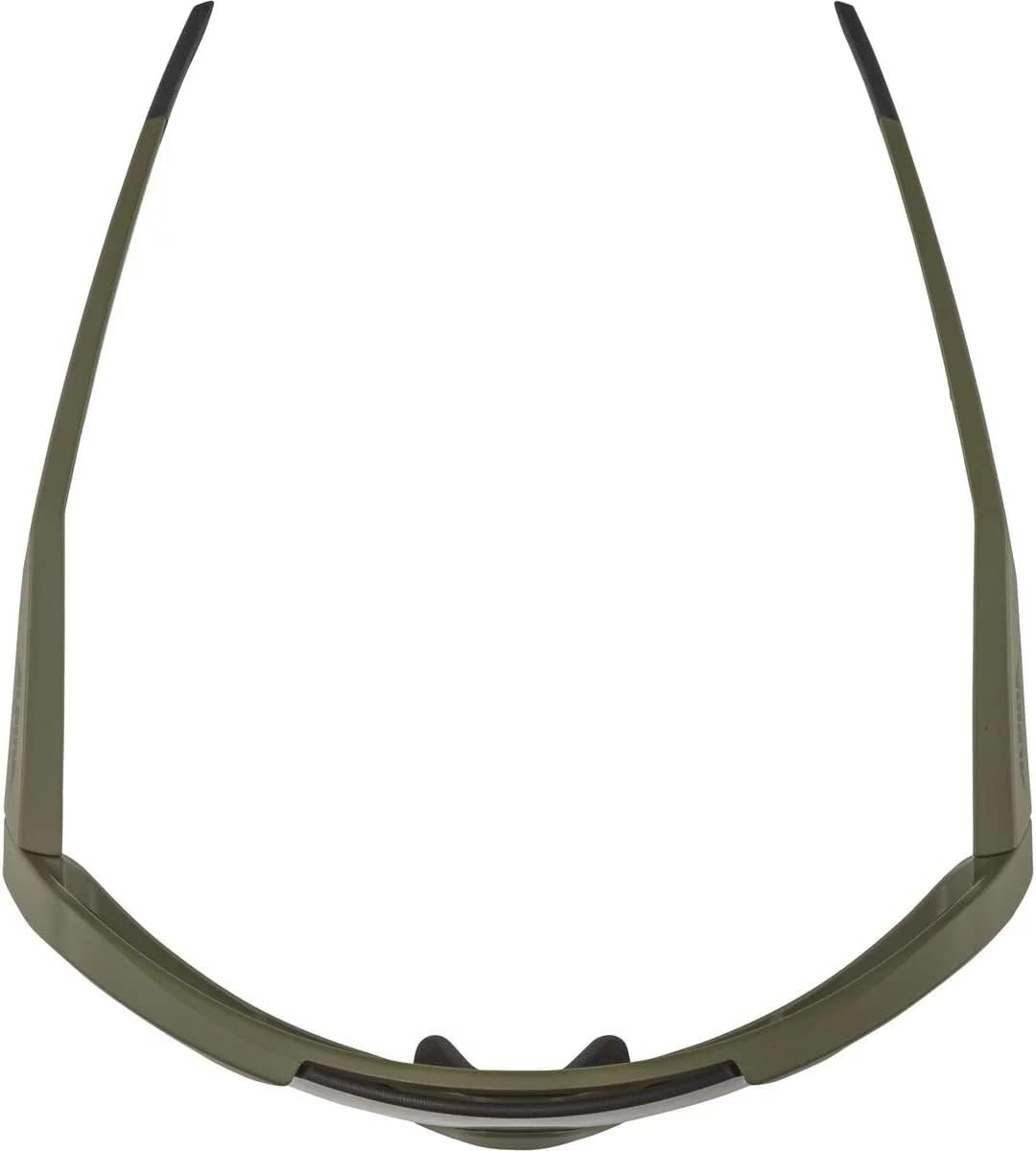 ALPINA Unisex Sport- & Fahrradbrille Sportbrille (1er Pack) Einheitsgrösse olive matt, Einheitsgröss