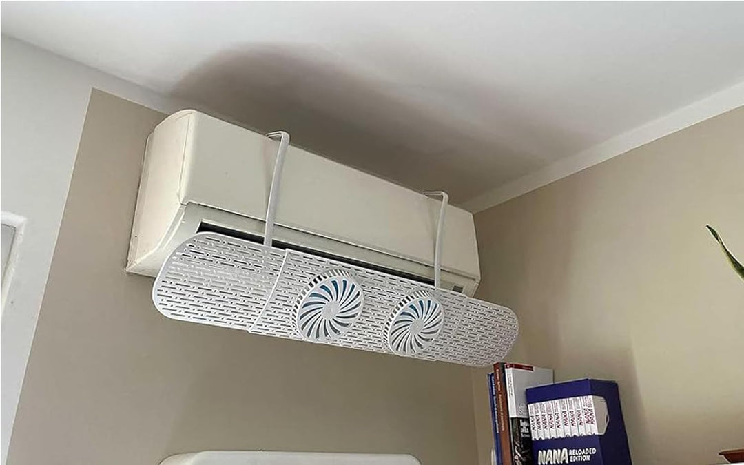 Klimaanlage Windabweiser Universal Klimaanlagen Deflektor Plastik Adjustable für Wandmontierte Klima