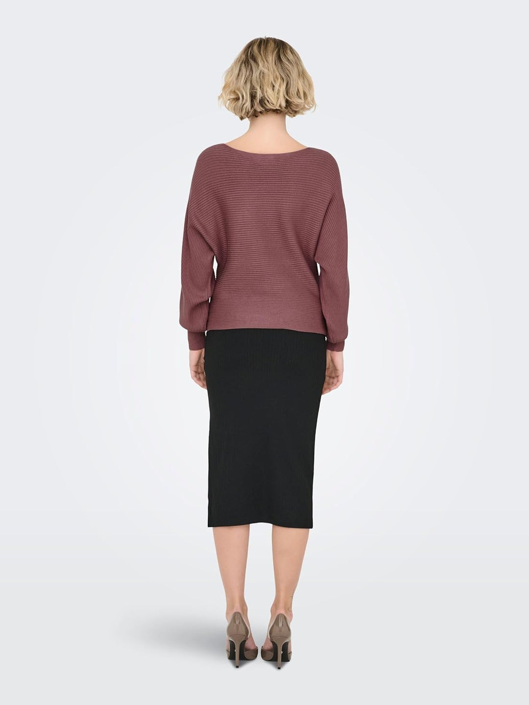 Only Damen Pullover 15226298 XS Rose Brown, XS Rose Brown