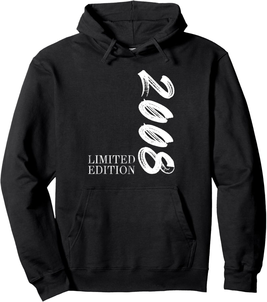 Limited Edition 2008 I 14 Jahre 14. Geburtstag Mädchen Junge Pullover Hoodie