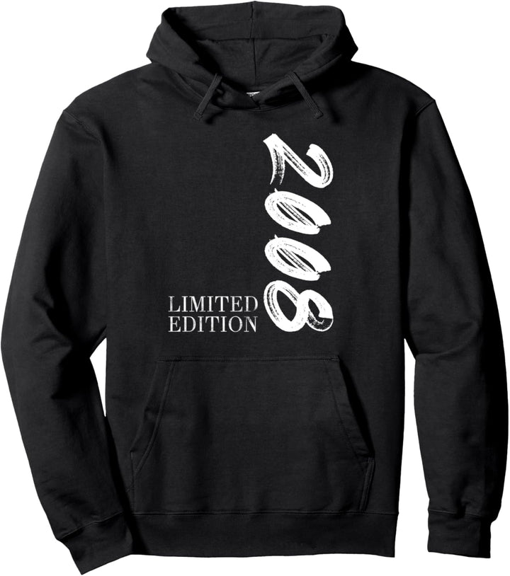 Limited Edition 2008 I 14 Jahre 14. Geburtstag Mädchen Junge Pullover Hoodie