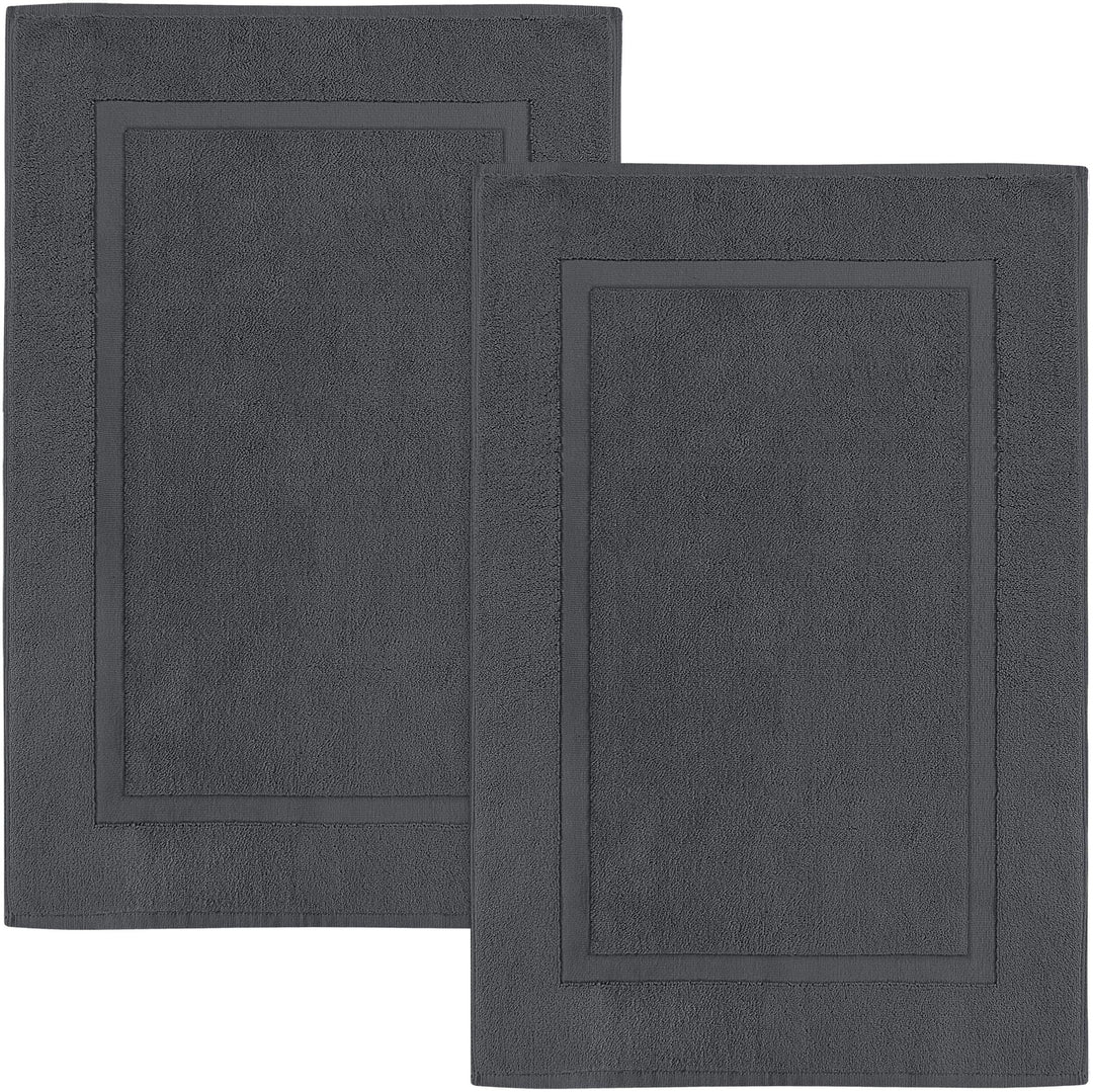 Utopia Towels - 2er Pack gross Badematte Badvorleger (53 x 86 cm) - 100% Baumwolle Frottee -Waschbar