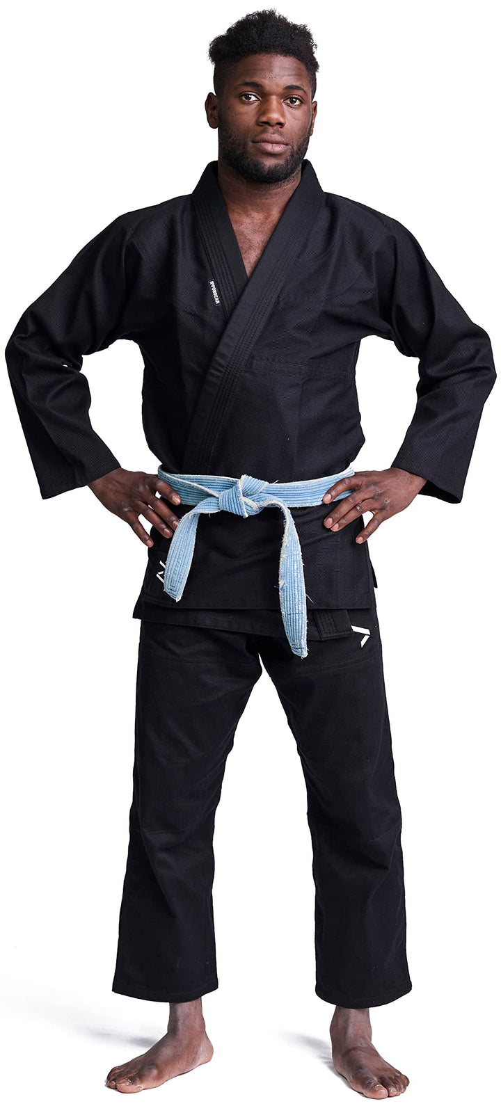 IPPONGEAR BJJ Brazilian Jiu Jitsu Einsteiger Anzug inkl weissem Gürtel [Pearl-Weave Material I 350gr