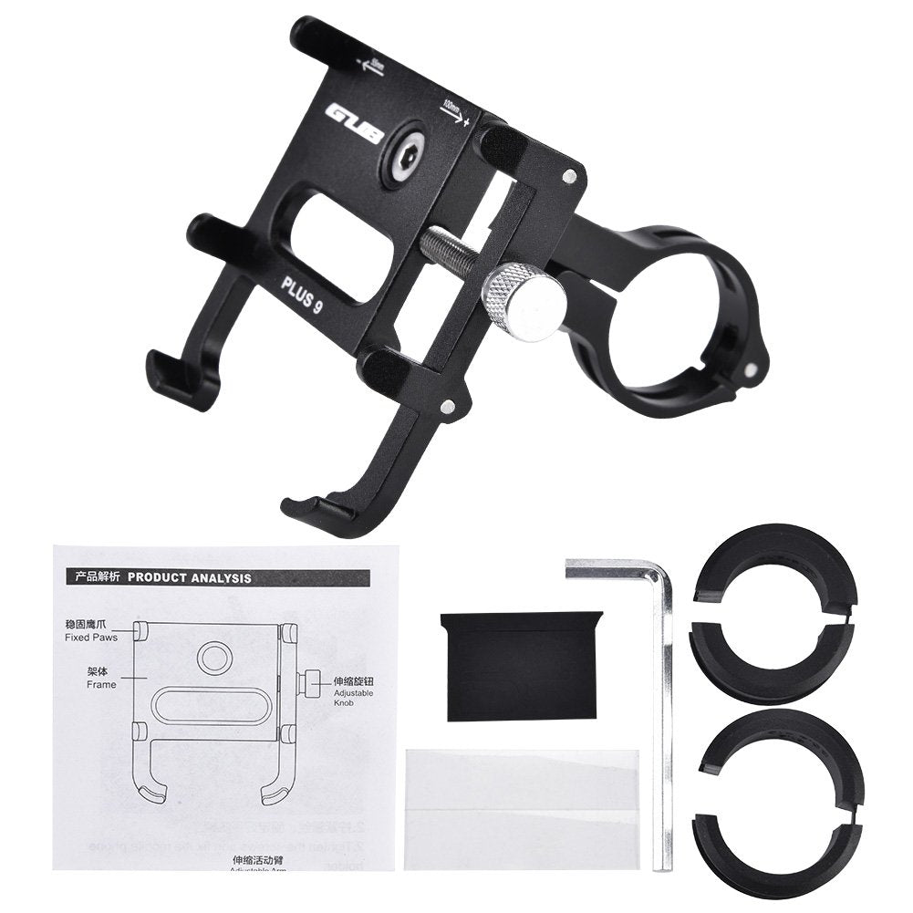 Tbest Fahrrad Handyhalterung Motorrad Mountian Bike Phone Mount Halter Universal 360 ° Einstellbare