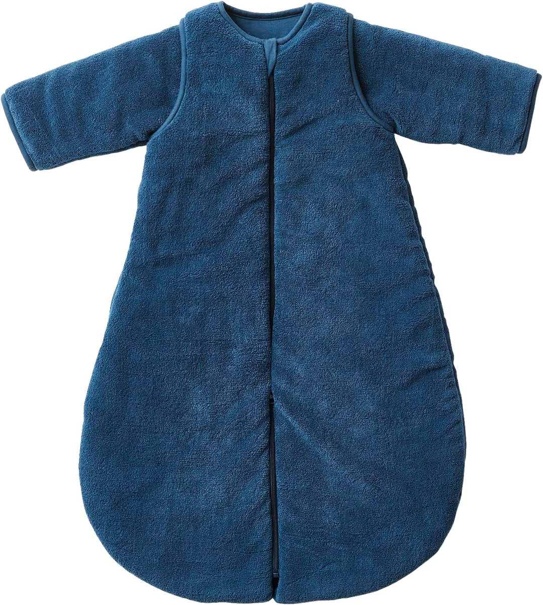 Vertbaudet Schlafsack/Overall für Babys, Mikrofaser Marine 70 70 Marine, 70 Marine