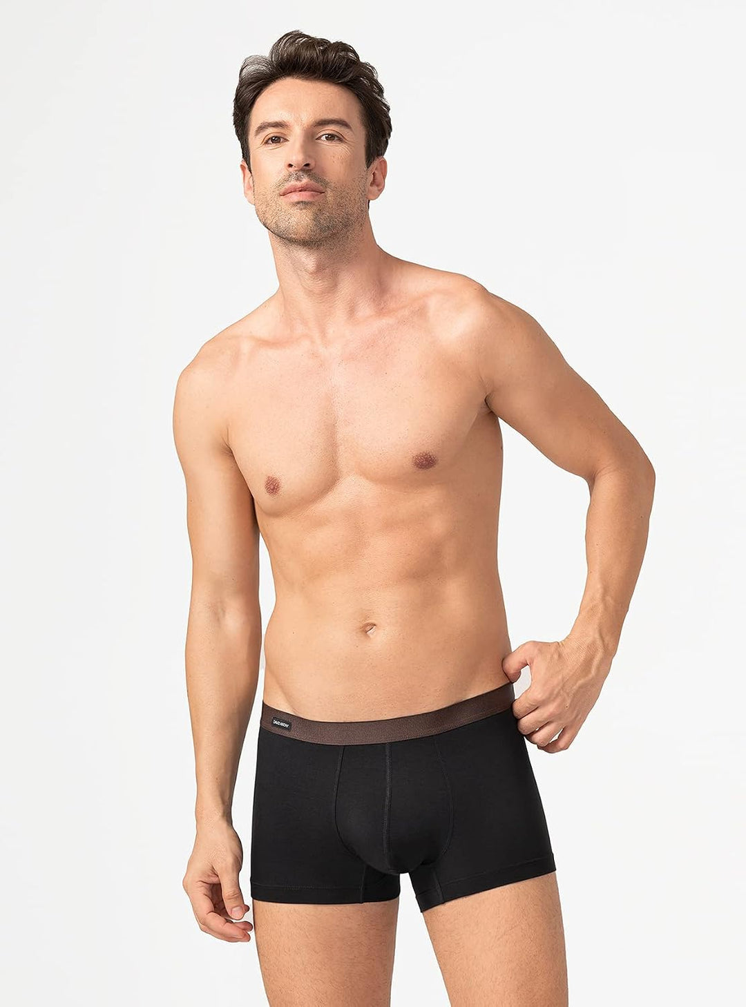 DAVID ARCHY Herren Boxershorts Mehrfachpack, Stretcken Klassischer Retroshorts, Unterhosen Männer, B