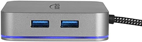 Delock 87742 USB Type-C™ Dockingstation für Mobilgeräte 4K - HDMI/Hub/LAN/PD 3.0 mit LED Beleuchtung
