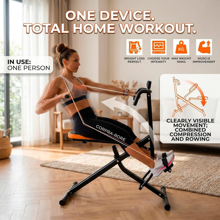 Bonplus BP | Trainingsgerät | Fit Crunch | Fitnessgerät | Bodybuildingbank | Mit Systemsteuerung | A