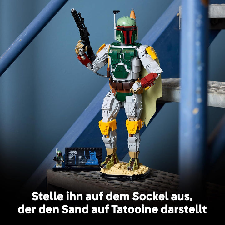 LEGO Star Wars: Die Rückkehr der Jedi-Ritter Boba Fett Figur - mit Helm, Blaster &amp; Kopfgeldjäger Min