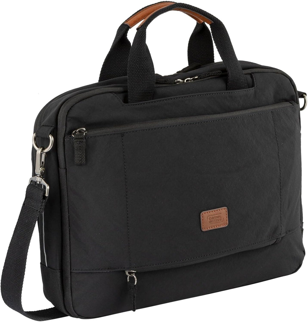 camel active bags City Herren Businesstasche Aktentasche 40,0 x 9,0 x 28,0 Schwarz, 40,0 x 9,0 x 28,