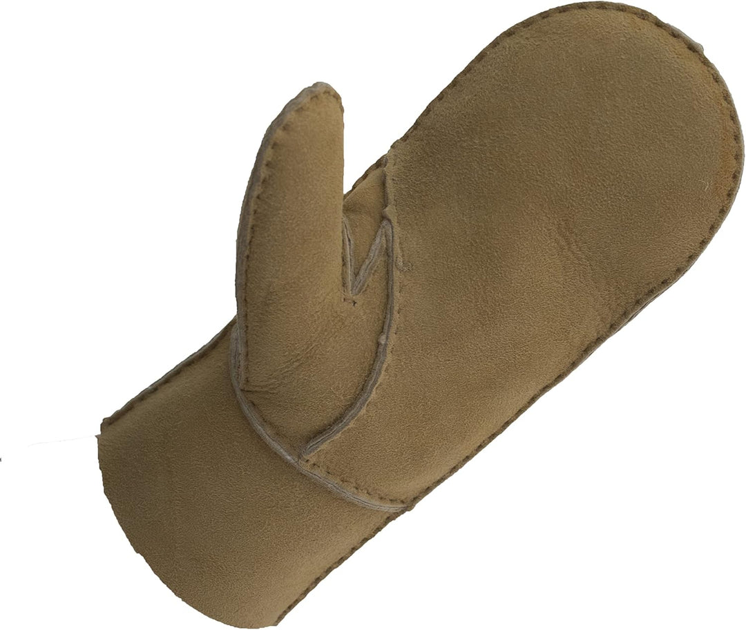 Reissner Lammfelle warme Merino Lammfell Fäustlinge Faust Handschuhe für Damen und Herren HDS-FAUST1