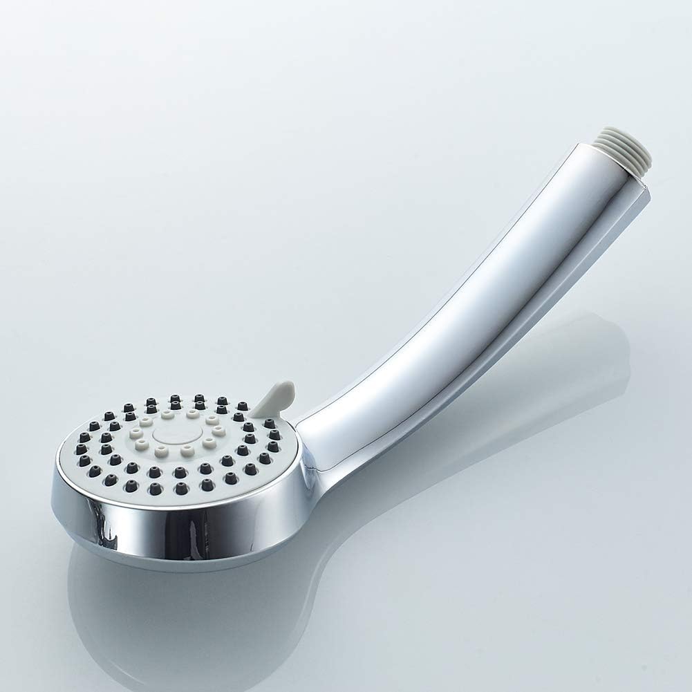 IBERGRIF Duschsystem mit Regendusche, Duschstange, Duschkopf mit Schlauch, Umsteller, Edelstahl Dusc