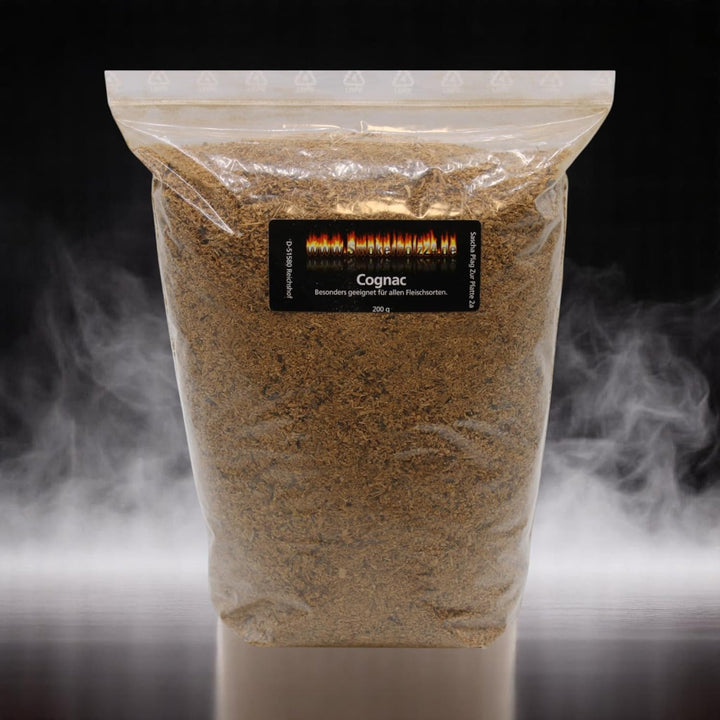 Räuchermehl SET Räucherspäne Mix aus Barriquefass/Eichenfässern 5X 200g Räuchermehl-Rotwein Räucherm