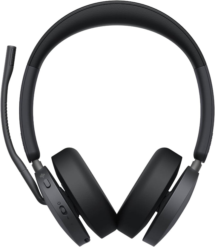 Yealink WH68 ANC DECT Kabelloses Headset mit Mikrofon, 4X AI-Mic mit Geräuschunterdrückung, 185m Rei