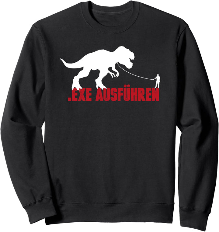 Admin Programmierer Informatiker Geschenk EXE Ausführen Sweatshirt