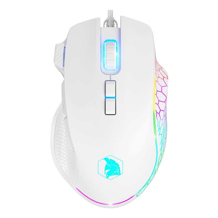 EMPIRE GAMING - W905 Gaming-Maus kabelgebunden – 12800 DPI 1000 Hz – RGB – Ergonomisch – PS4, PS5, X