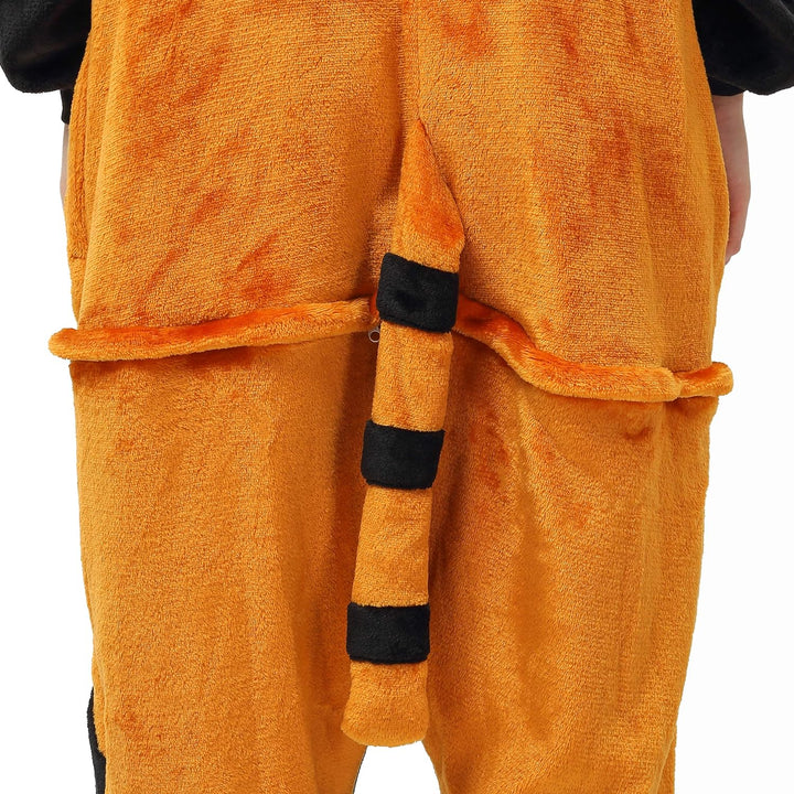 Katara 1744 (30+ Designs) Roter Panda-Kostüm, Unisex Onesie/ Pyjama-Qualität für Erwachsene & Teenag