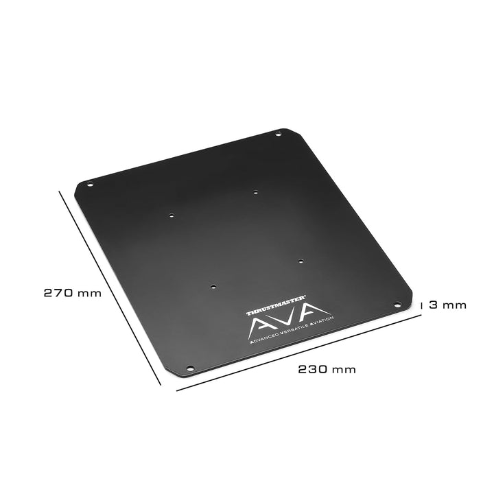 Thrustmaster AVA Plate - Metallplatte Kompatibel mit der AVA-Basis und der Thrustmaster-Magnetbasis