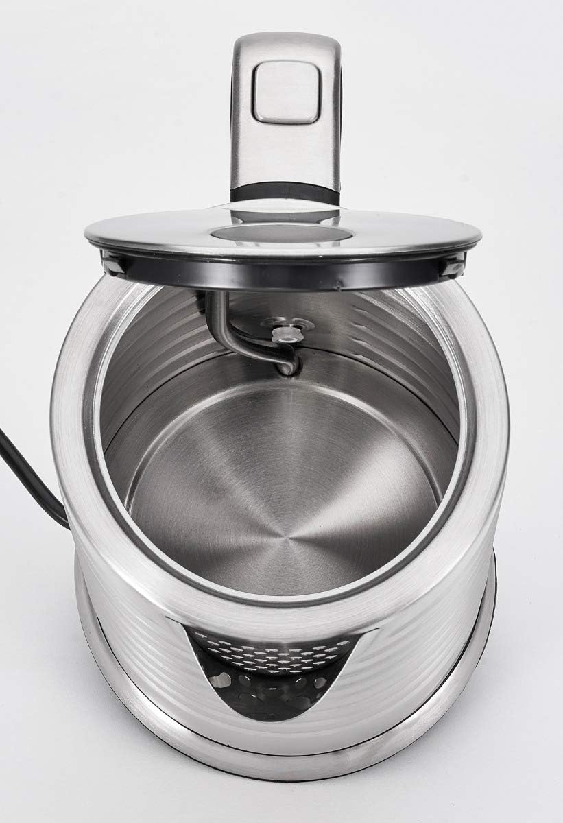 ProfiCook® Edelstahl-Wasserkocher | 1,7 Liter | 100° C | 850–2200 W max. | Wasserkocher | Aussenlieg