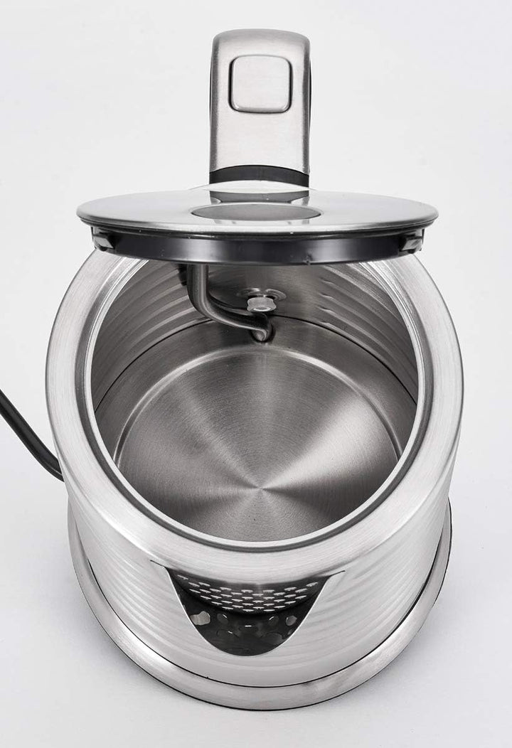 ProfiCook® Edelstahl-Wasserkocher | 1,7 Liter | 100° C | 850–2200 W max. | Wasserkocher | Aussenlieg