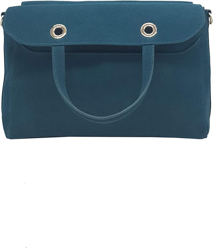 Kate Lee Damen Dreiss Handtasche Blau (Bleu Canard), Blau (Bleu Canard)