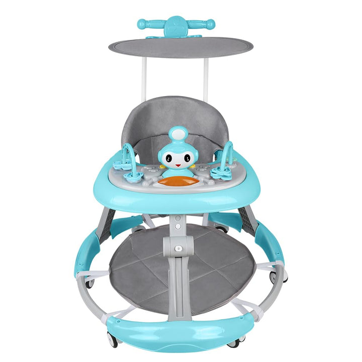 Homewell 3 in 1 Baby Lauflernhilfe Klappbar, Höhenverstellbar, Laufwagen Baby mit abnehmbarer Spiels