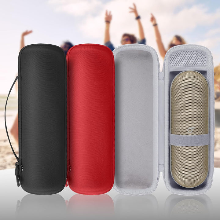 co2CREA Hart Reise Schutz Hülle Etui Tasche für Beats Pill Tragbarer Bluetooth Lautsprecher, Beats b