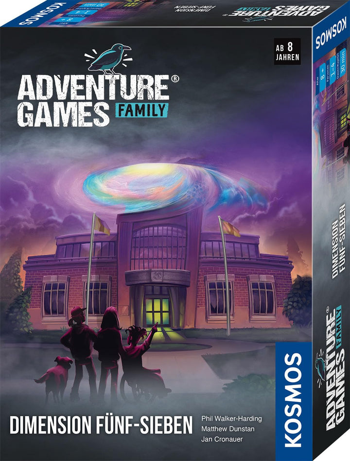 KOSMOS 684242 Adventure Games Family - Dimension 5-7, Familienspiel, Entdeckt die Story, spannendes