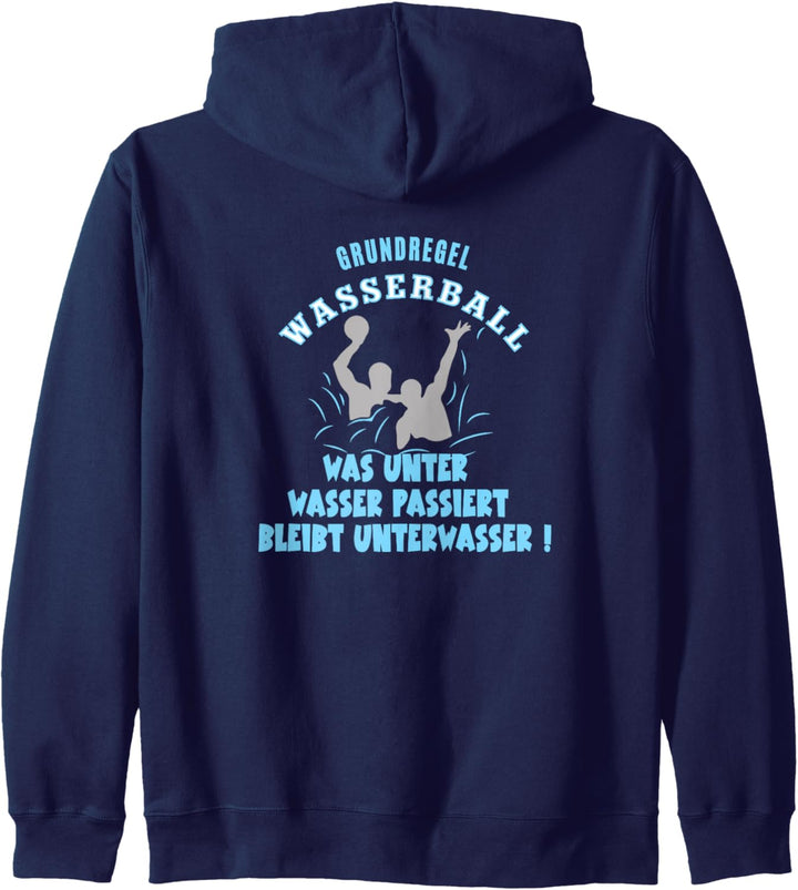 Wasserball Spieler Wasserballspiel Sport Wasserballspieler Kapuzenjacke