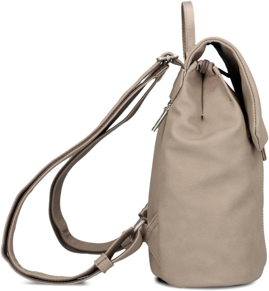 Zwei Damen City-Rucksack Mademoiselle.M MR8 4 Liter weiches Kunstleder, Magnet-Verschlussklappe, Hau