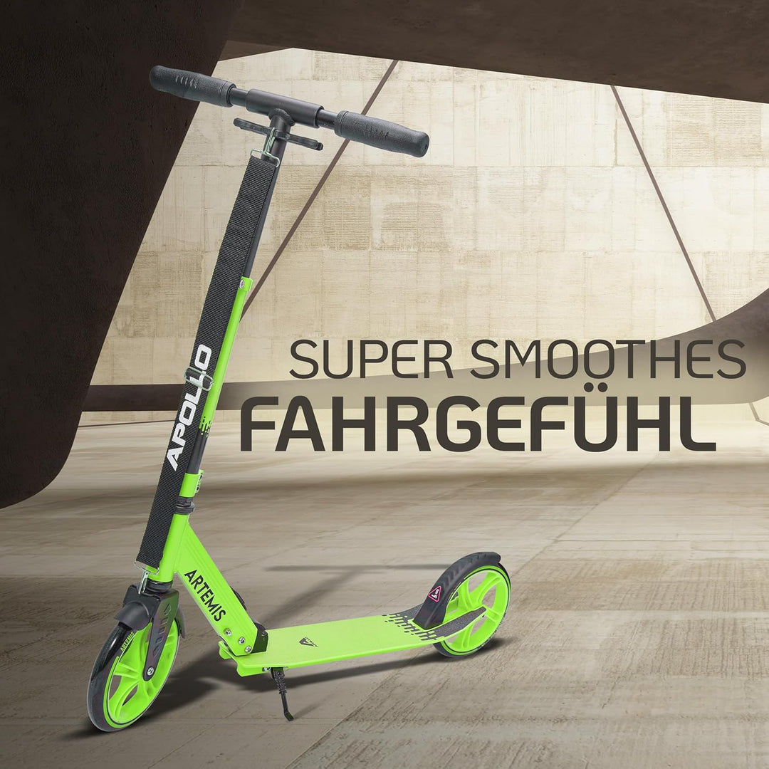 Apollo Artemis City Roller - Höhenverstellbarer Scooter für Kinder, Teens und Erwachsene, Tretroller