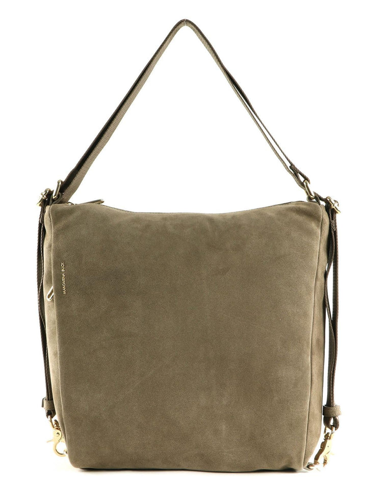 Mandarina Duck Damen Mellow Velvet Schultertasche Taupe, Taupe