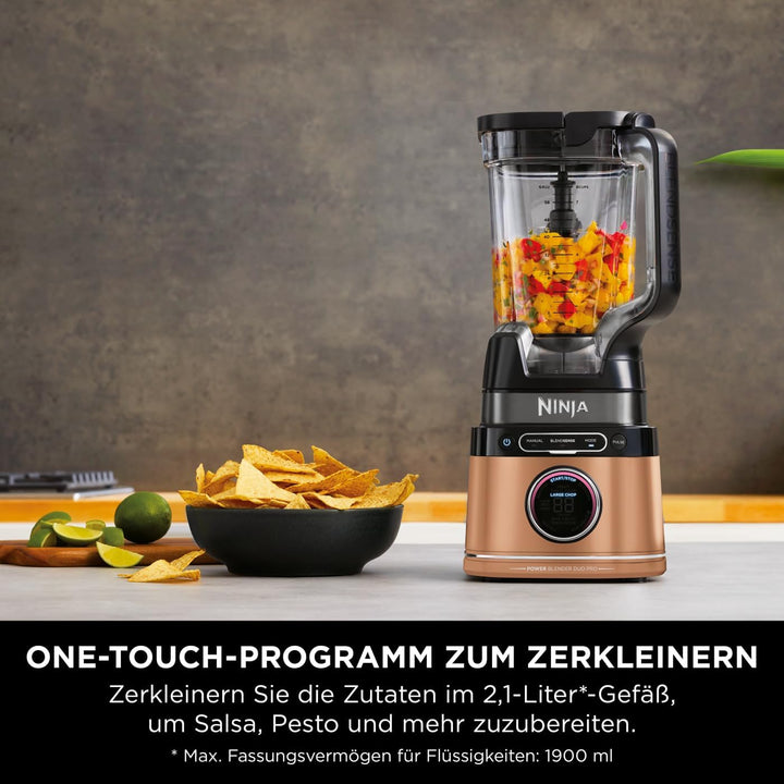 Ninja 2-in-1 Detect Power Mixer Pro &amp; Single Serve | 1200W Mixer mit Krug, &amp; Single Serve, Smoothies