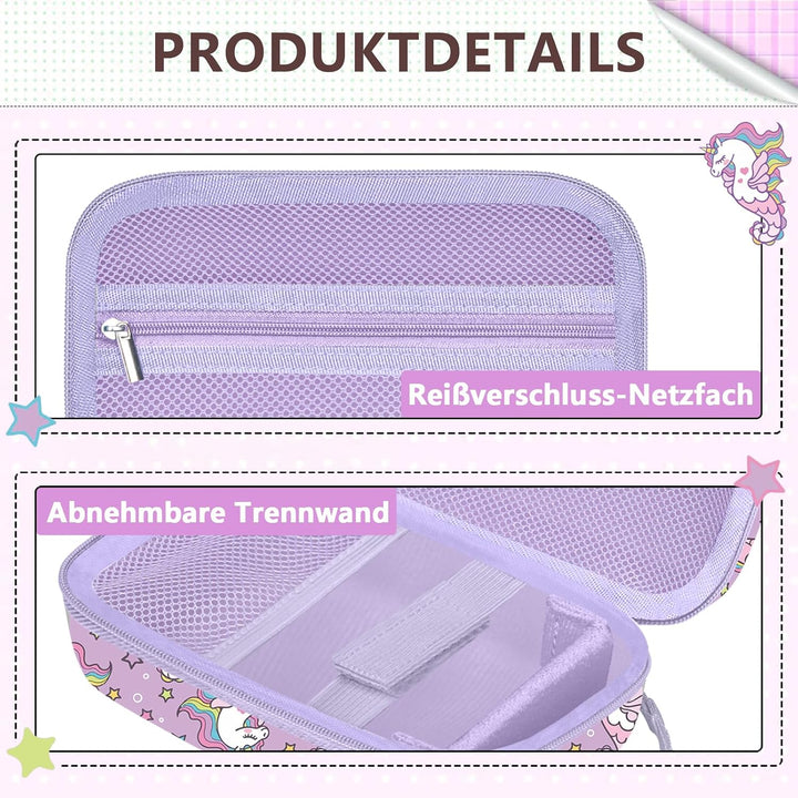 Leayjeen Kinderkamera Tasche Kompatibel mit HiMont/GREENKINDER/Hiievpu/CalineGam/Gofunly/AMCLID/ulew