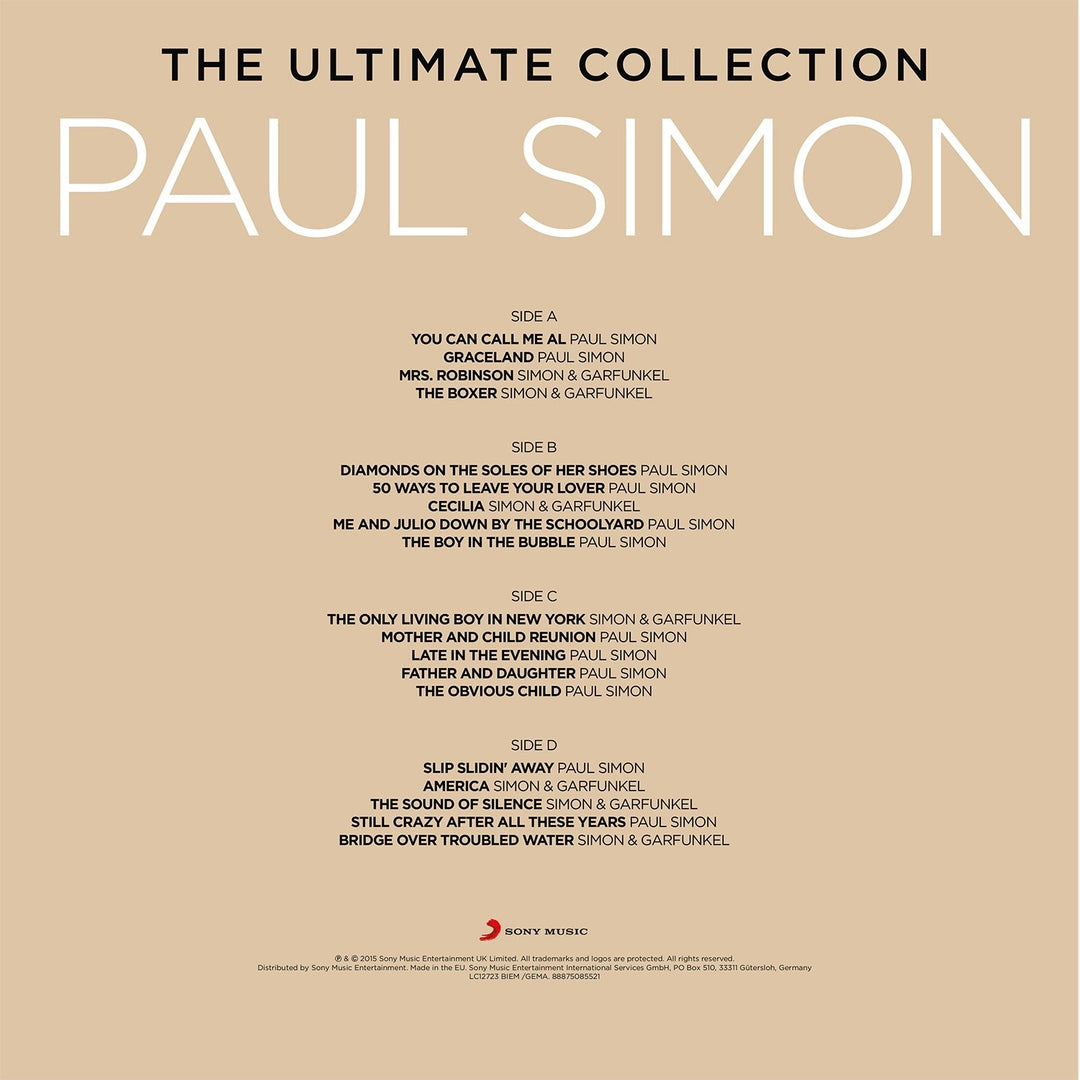 Ultimate Collection, Vinyl