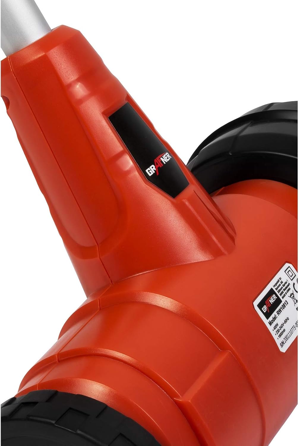 Grafner elektrische Fugenbürste mit kraftvollen 400 Watt und 1800 U/min, ergonomischer Teleskop-Hand