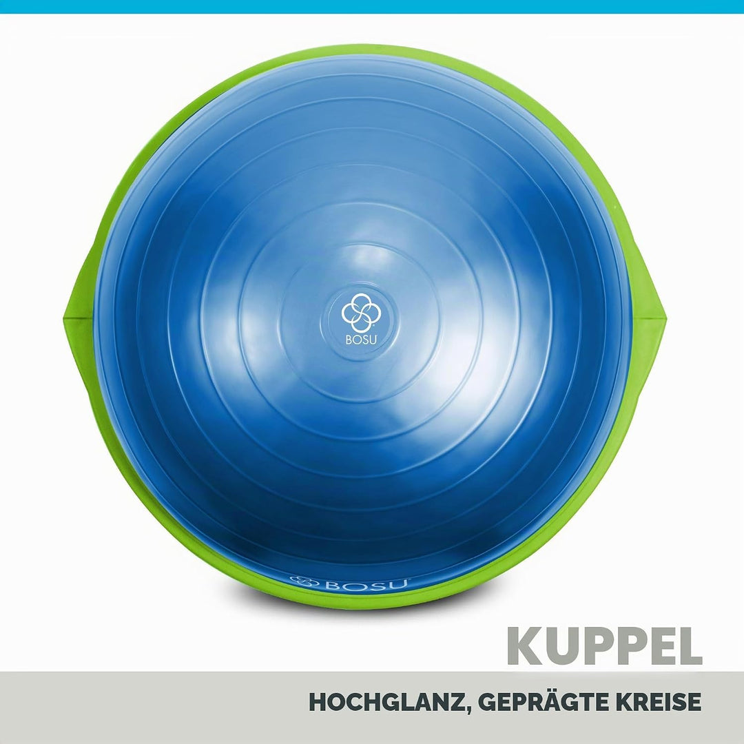 Bosu, Home Gym Equipment, The Original Balance Trainer, 66 cm Durchmesser blau / grün, blau / gr