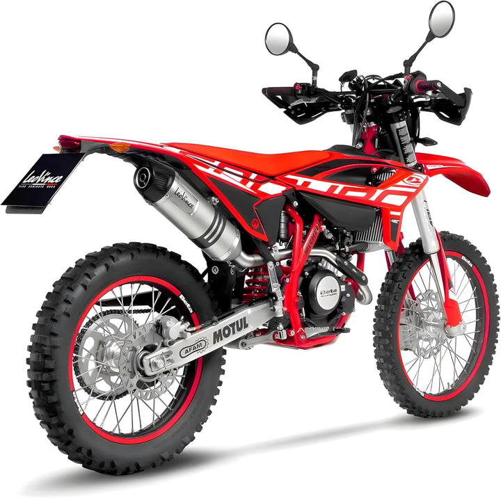 Endschalldämpfer LeoVince SLIP-ON SBK LV ONE EVO, Edelstahl, Carbon Kappe, mit Zulassung für Beta RR